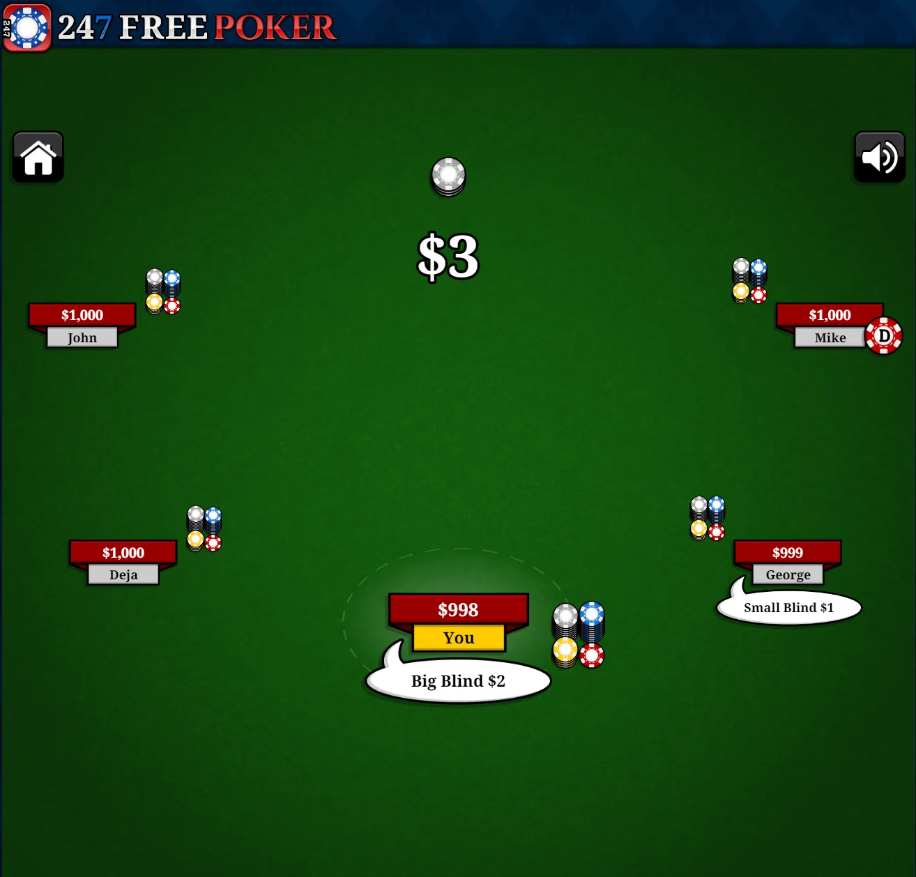 Poker terms